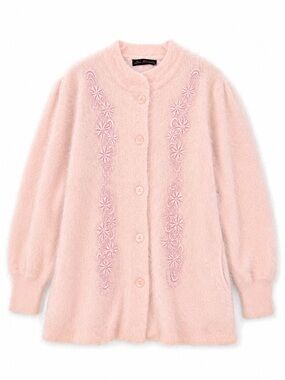 Vintage Lee Sands Angora Blend Coat One Size Missy